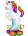 AirLoonz Decorative Unicorn Balloon Uninflated 55" | 1 ct - Zurchers