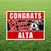 Alta High School Grad Yard Sign 24" x 18" | 1 ct - Zurchers