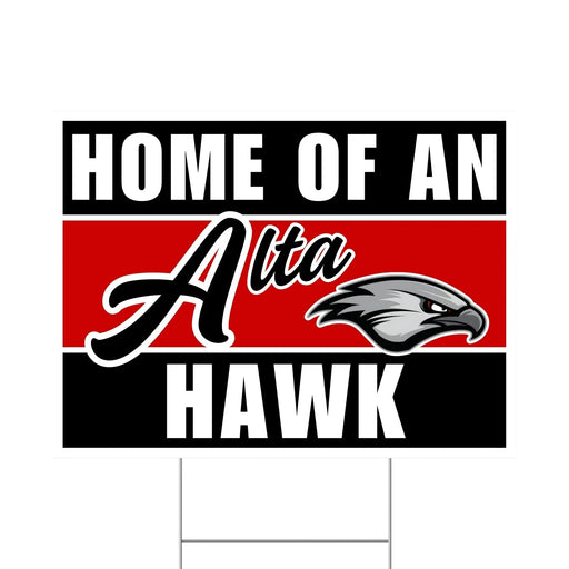 Alta High School Spirit Yard Sign 24" x 18" | 1 ct - Zurchers
