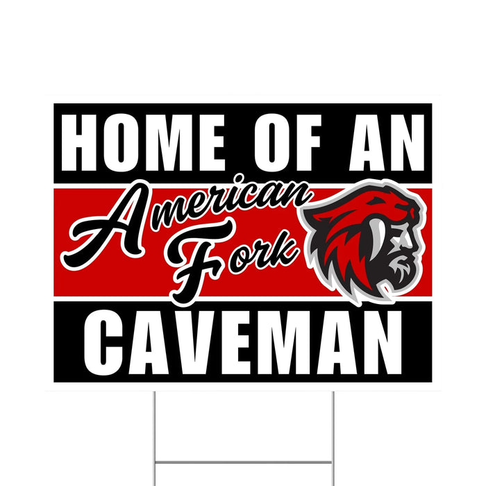 American Fork High School Spirit Yard Sign 24" x 18" | 1 ct - Zurchers