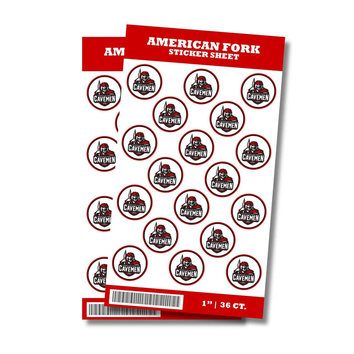 American Fork High School Sticker Seal 1" | 36 ct - Zurchers