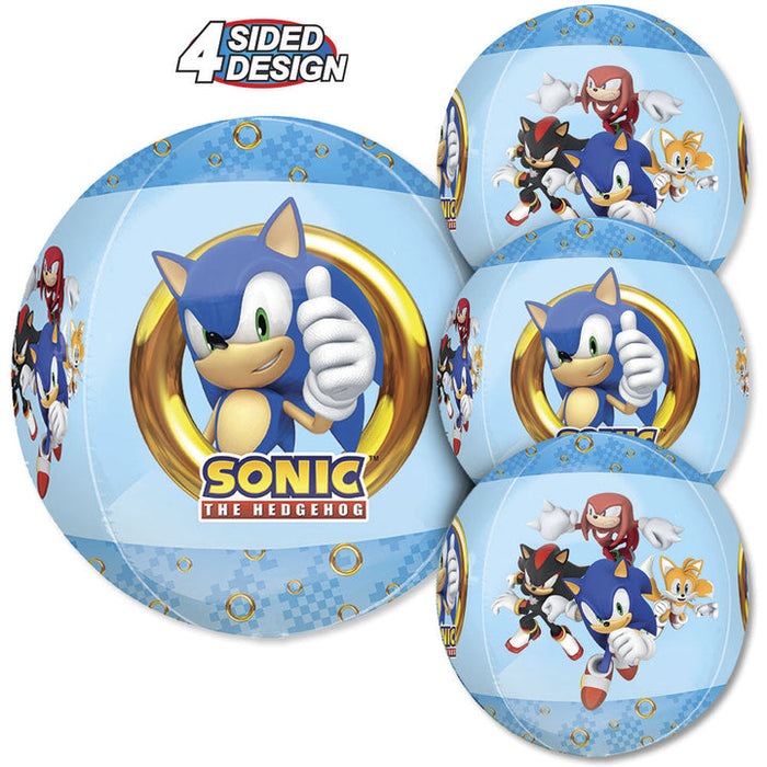Sonic The Hedgehog 2 Orbz Balloon 15" | 1ct