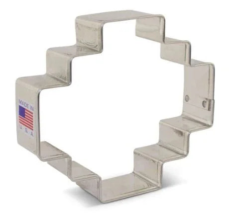 Ann Clark Cookie Cutter Geometric Inca Plaque | 1ct - Zurchers