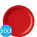 Apple Red 8.5'' Paper Plates | 50ct - Zurchers