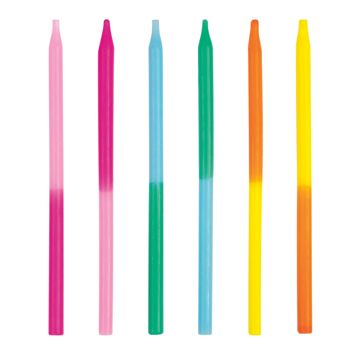 12ct 5in Assorted Birthday Candle