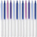 12ct Assorted Iridescent Dip Birthday Candles