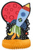 Honeycomb Centerpiece Assorted Outer Space - Party Supplies
