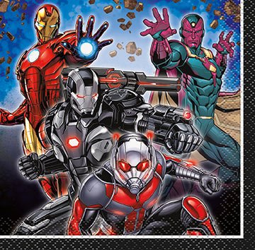 Beverage Napkins Avengers - Party Supplies