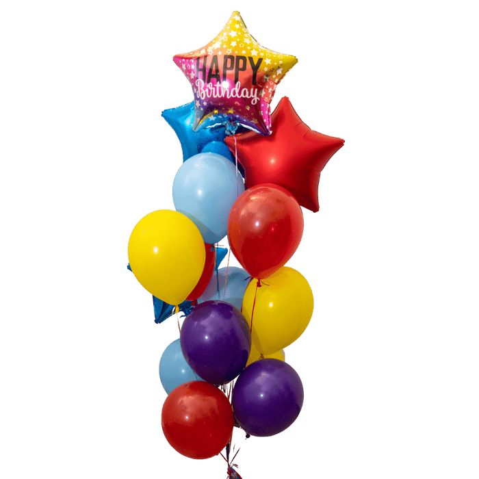 Happy Birthday Stars Basic Bouquet | 15 pcs - Zurchers
