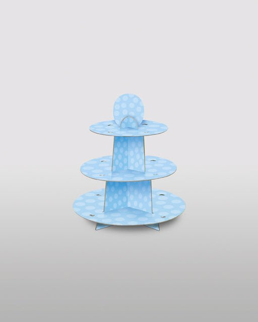 Baby Blue Cupcake Stand | 1ct