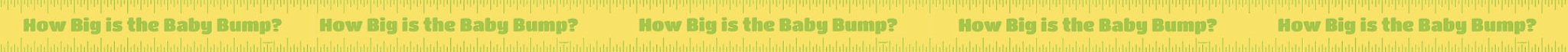 Baby Bump Measuring Tape Game - Party Supplies