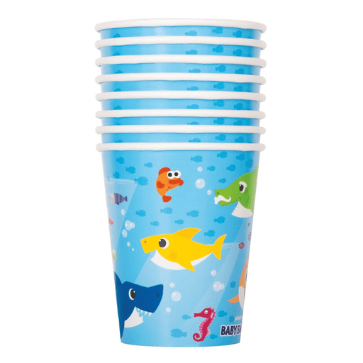 Baby Shark Paper Cups 9oz | 8ct