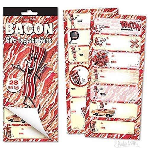 Bacon Sticker Gifts Tags | 28 ct - Zurchers