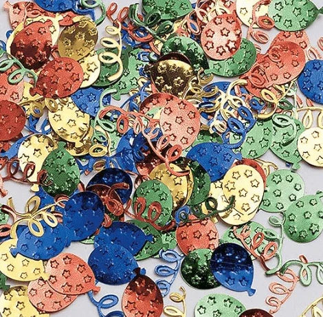 Birthday Streamers/Balloons Confetti | .5 oz. - Zurchers