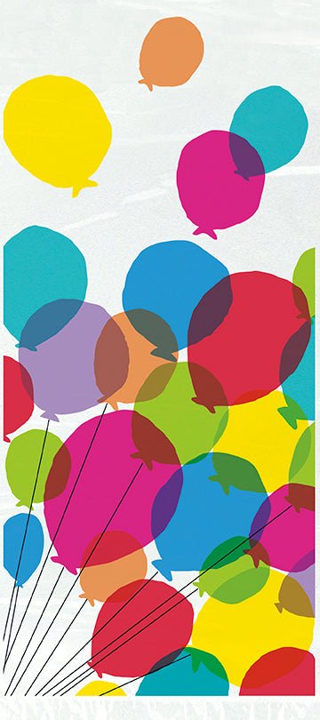 Balloons Rainbow Cello Bag | 20ct
