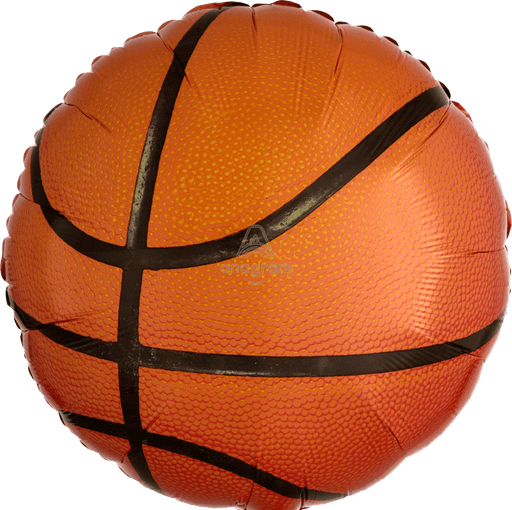 Basketball Shaped Mylar Balloon 18" | 1ct
