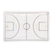 Basketball Court Shaped Paper Plates 11" | 8 ct - Zurchers