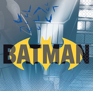 Batman Beverage Napkins | 16ct