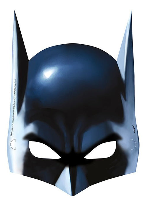 8ct Mask Batman - Party Supplies