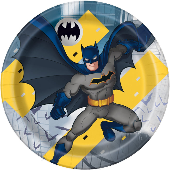 9in Plate Batman - Party Supplies
