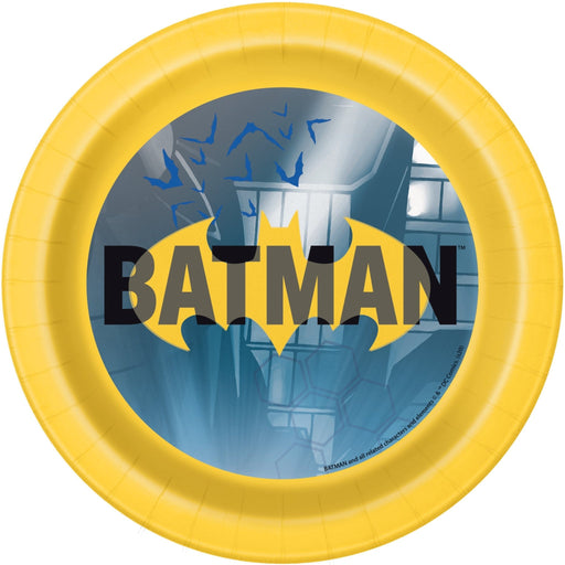 Batman Plates 7in | 8ct