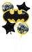 Batman Mylar Balloon Bouquet | 5 pcs - Zurchers