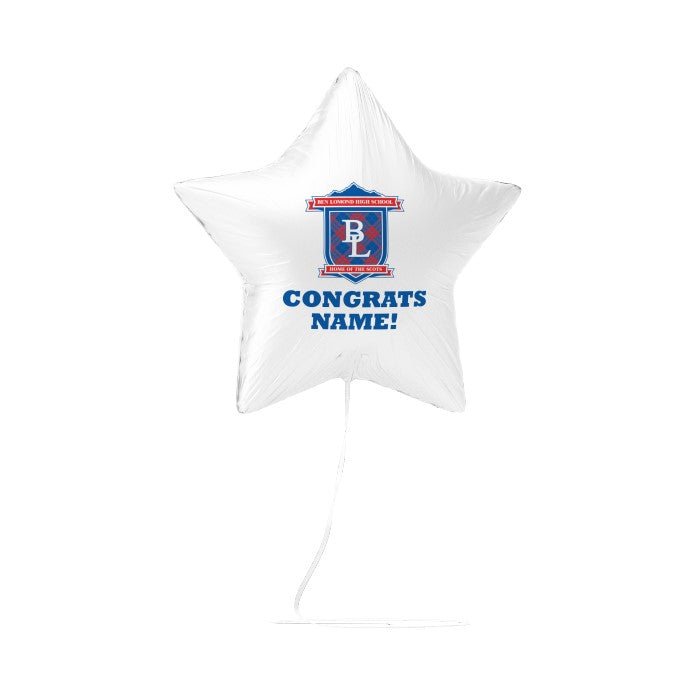 Ben Lomond High School Custom Congrats Balloon 17" | 1ct (4ct Min) - Zurchers