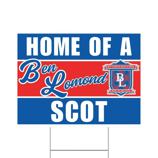 Ben Lomond High School Spirit Yard Sign 24" x 18" | 1 ct - Zurchers