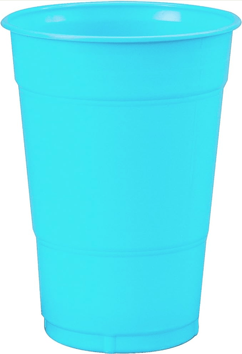 Bermuda Blue Cups 16oz | 20ct - Zurchers