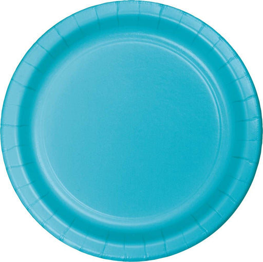 Bermuda Blue Paper Plate 7" | 24ct