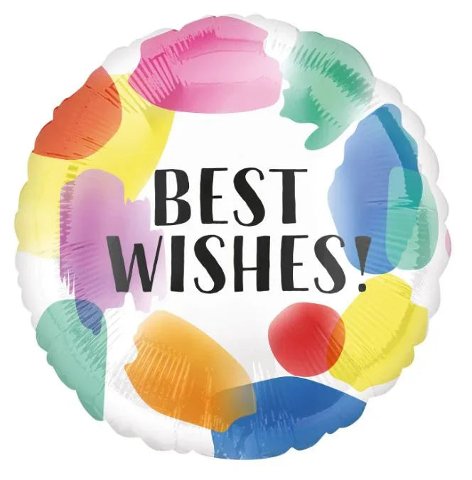 Best Wishes Mylar Balloon 18" | 1ct - Zurchers