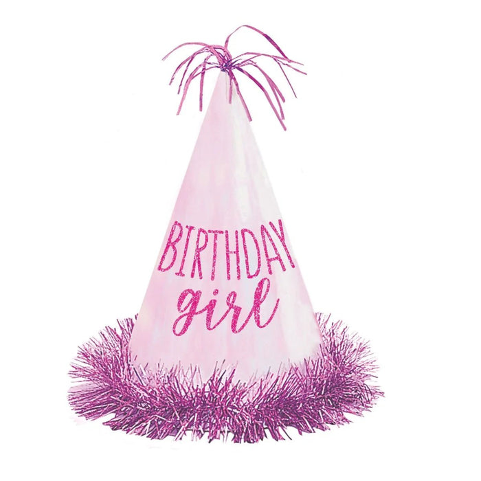 1ct Birthday Girl Party Hat - party supplies