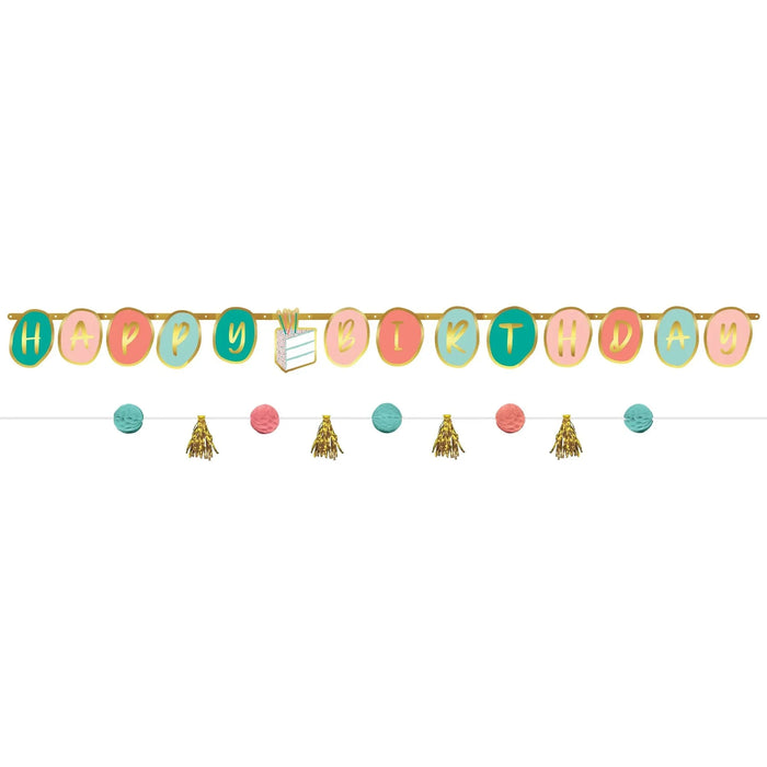 Happy Cake Day Happy Birthday Banner Kit | 2 pcs - Zurchers
