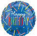 Birthday Candles Mylar Balloon, 18" | 1 ct - Zurchers