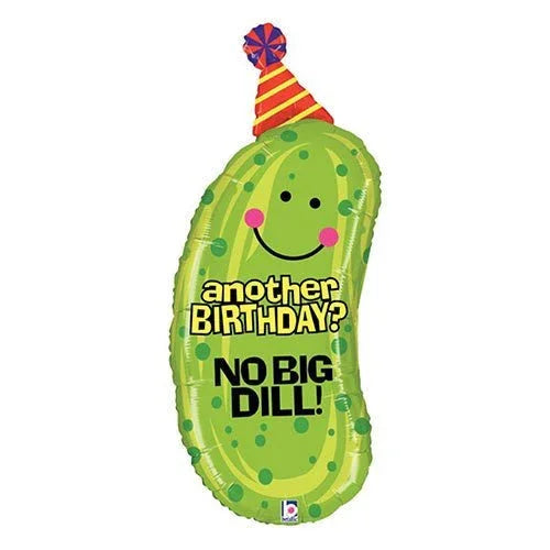 Birthday No Big Dill! SuperShape Mylar Balloon 32" | 1 ct - Zurchers