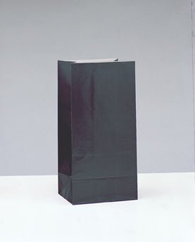 Black Paper Bag | 12ct