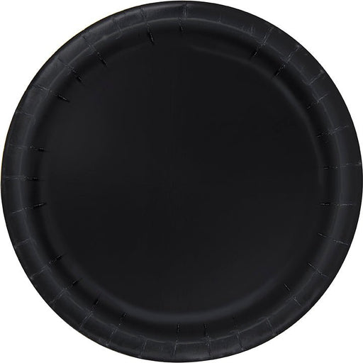 Black Paper Plate 10in | 50ct