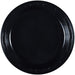 50ct 10in Plastic Plate Black - Party Supplies