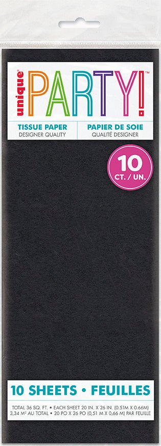 Black Tissue Paper | 10ct