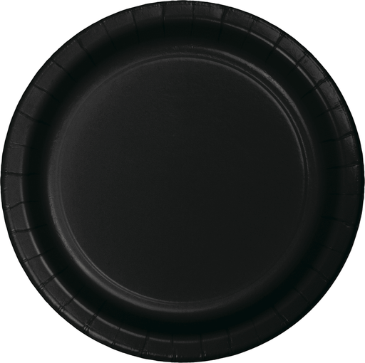 Black Velvet Paper Plates 10" | 24ct