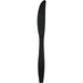 Black Velvet Premium Plastic Knives | 24ct - Zurchers