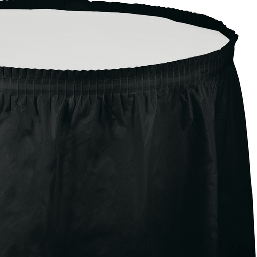 Black Velvet Tableskirt | 1ct