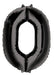 Black Jumbo Number Balloons 34" | 1 ct - Zurchers