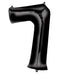 Black Jumbo Number Balloons 34" | 1 ct - Zurchers