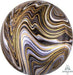 Black Marblez Orbz Balloon 15in. | 1ct - Zurchers