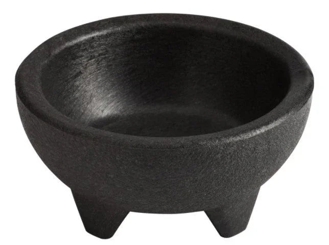 Black Plastic Molcajete Bowl 10oz | 1ct - Zurchers