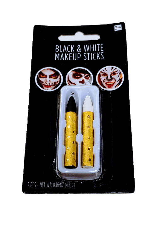 Black & White Makeup Sticks | 2pcs - Zurchers