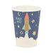 Blast Off, Space Paper Party Cups 12oz. | 8 ct - Zurchers
