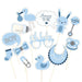 Blue Baby Shower Photo Booth Card Props | 13ct - Zurchers