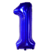 Blue Jumbo Number Balloons 34" | 1 ct - Zurchers